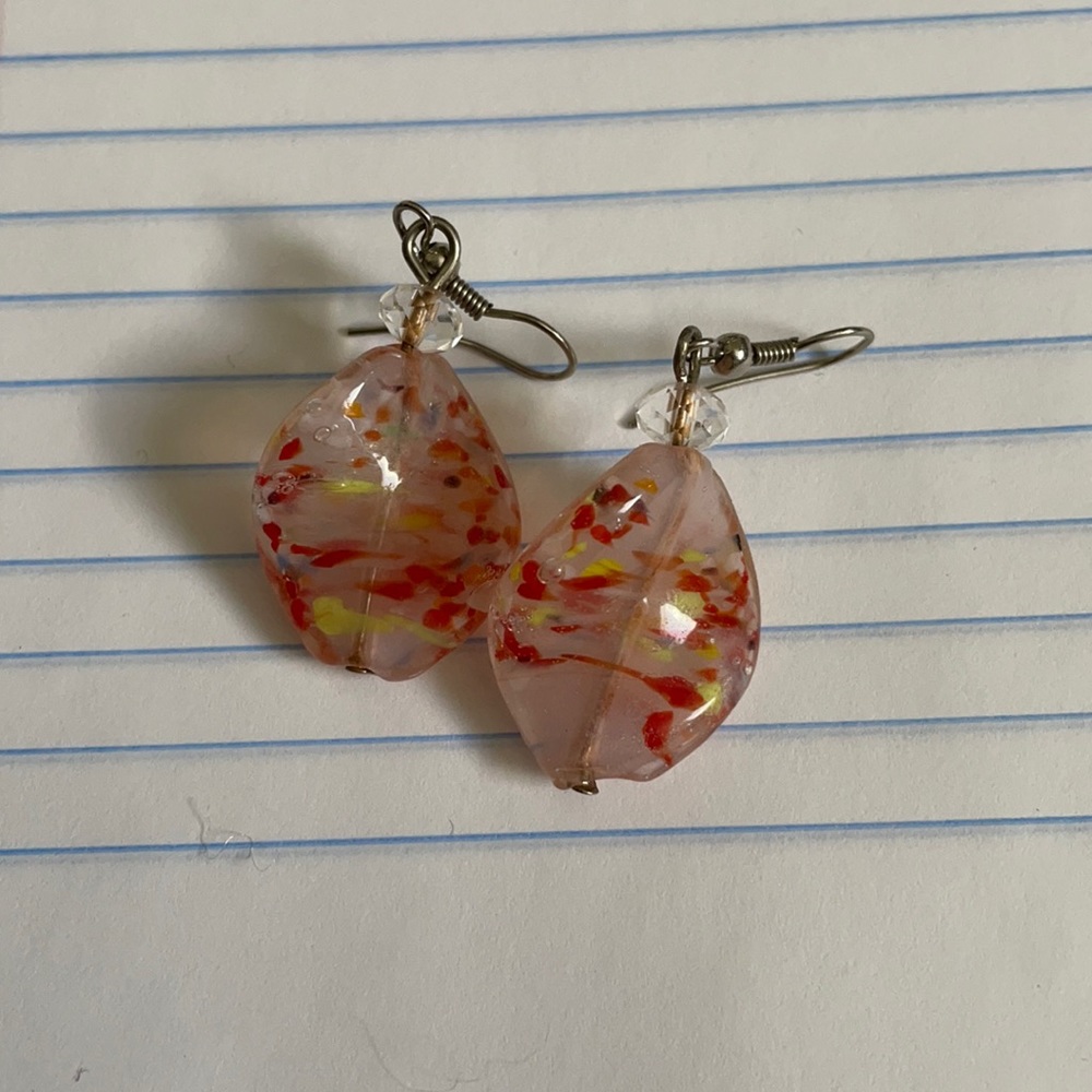 Glass blown earring s